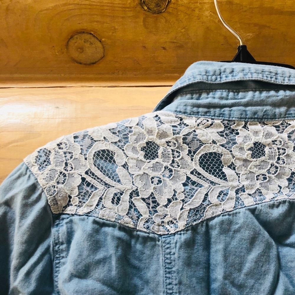 Denim Button Up